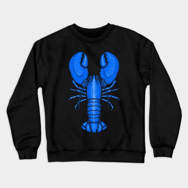 Giant Blue Lobster Crewneck Sweatshirt by GAz